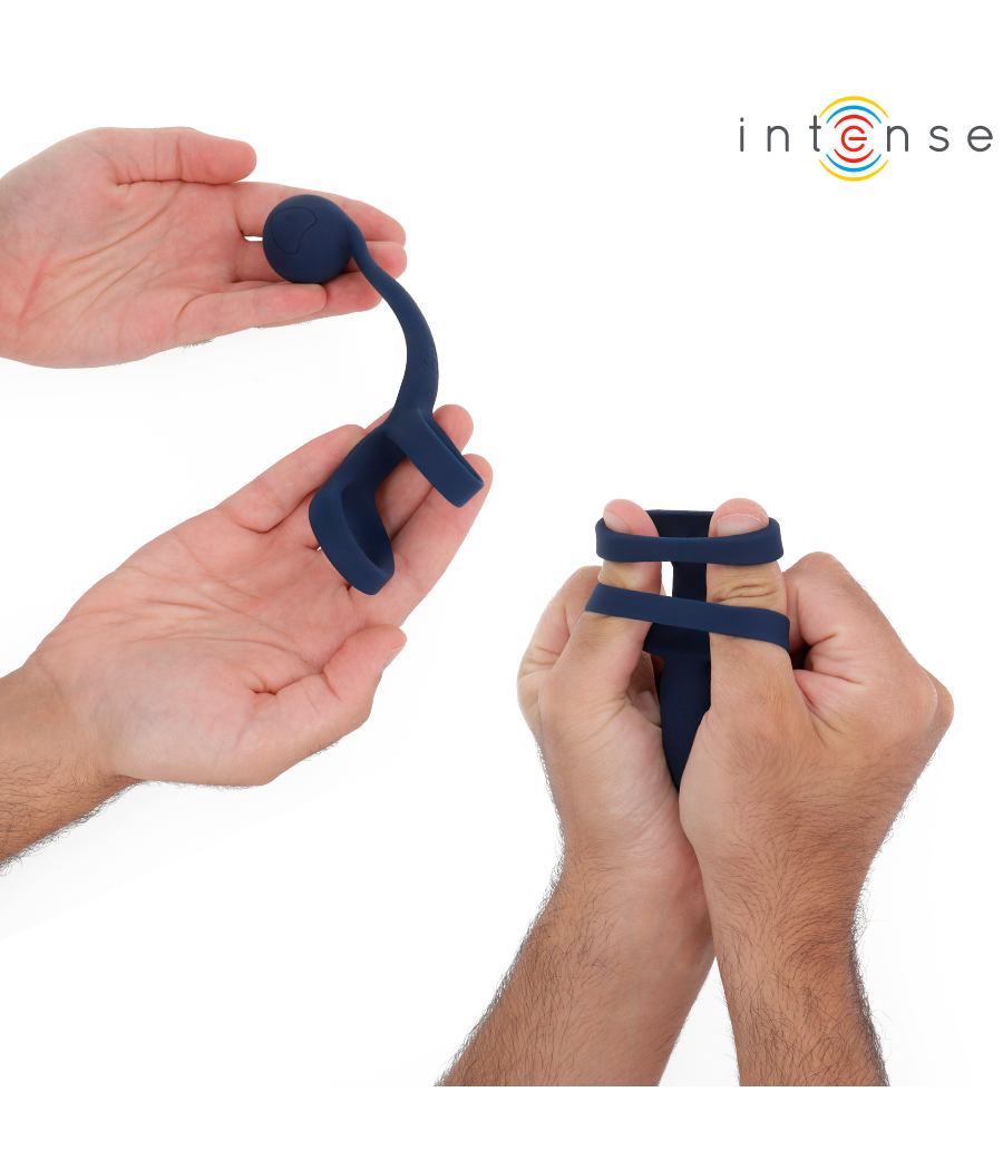 INTENSE - TYSON COCK RING WITH VIBRATING BALL Ø 3.2 CM