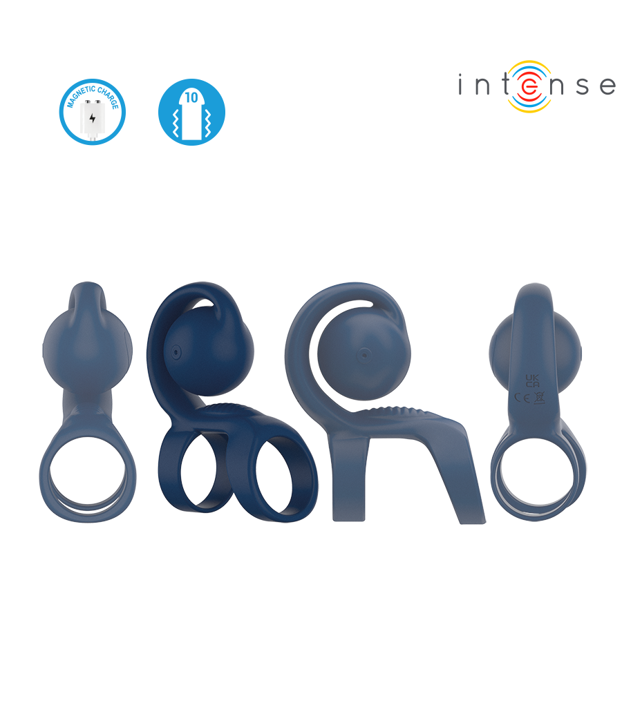 INTENSE - TYSON COCK RING WITH VIBRATING BALL Ø 3.2 CM