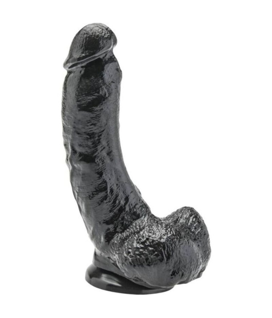 GET REAL - DILDO 20,5 CM MIT KUGELN SCHWARZ