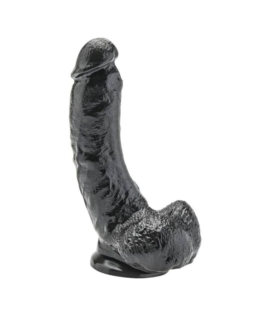 GET REAL - DILDO 20,5 CM CON SFERE NERO