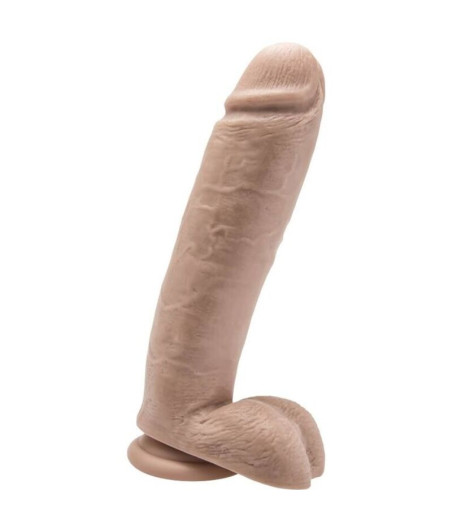 GET REAL - DILDO 25,5 CM CON TESTÍCULOS NATURAL