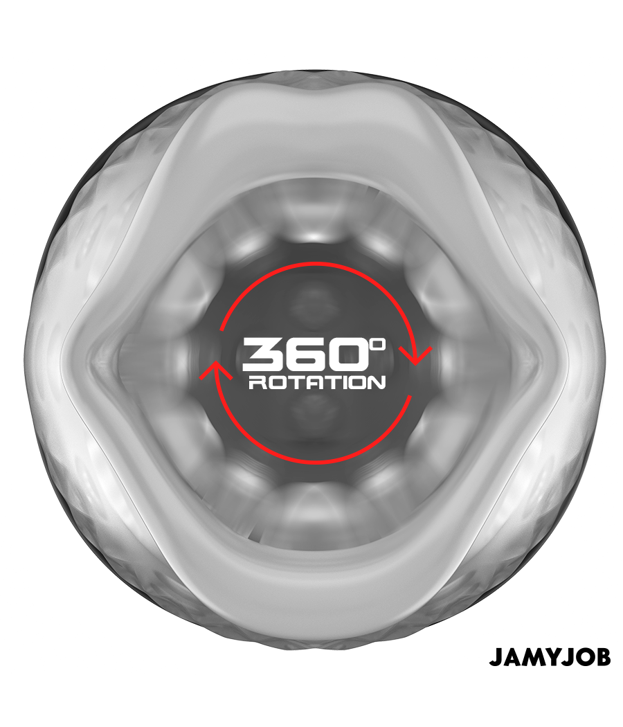 JAMYJOB - BLOW-R MASTURBATOR WITH THRUSTING AND ROTATION