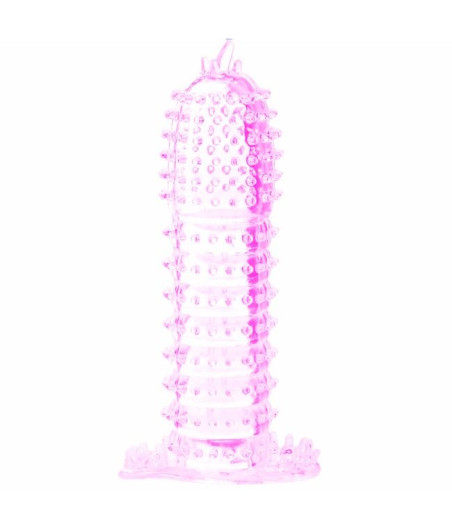 BAILE - PENIS SHEATH WITH PINK STIMULATING POINTS 14 CM