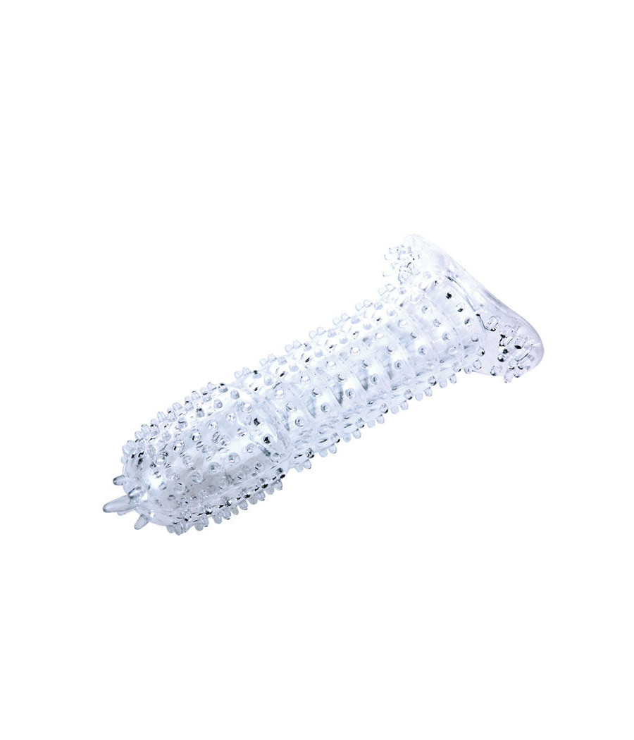 BAILE - PENIS SHEATH WITH PINK STIMULATING POINTS 14 CM