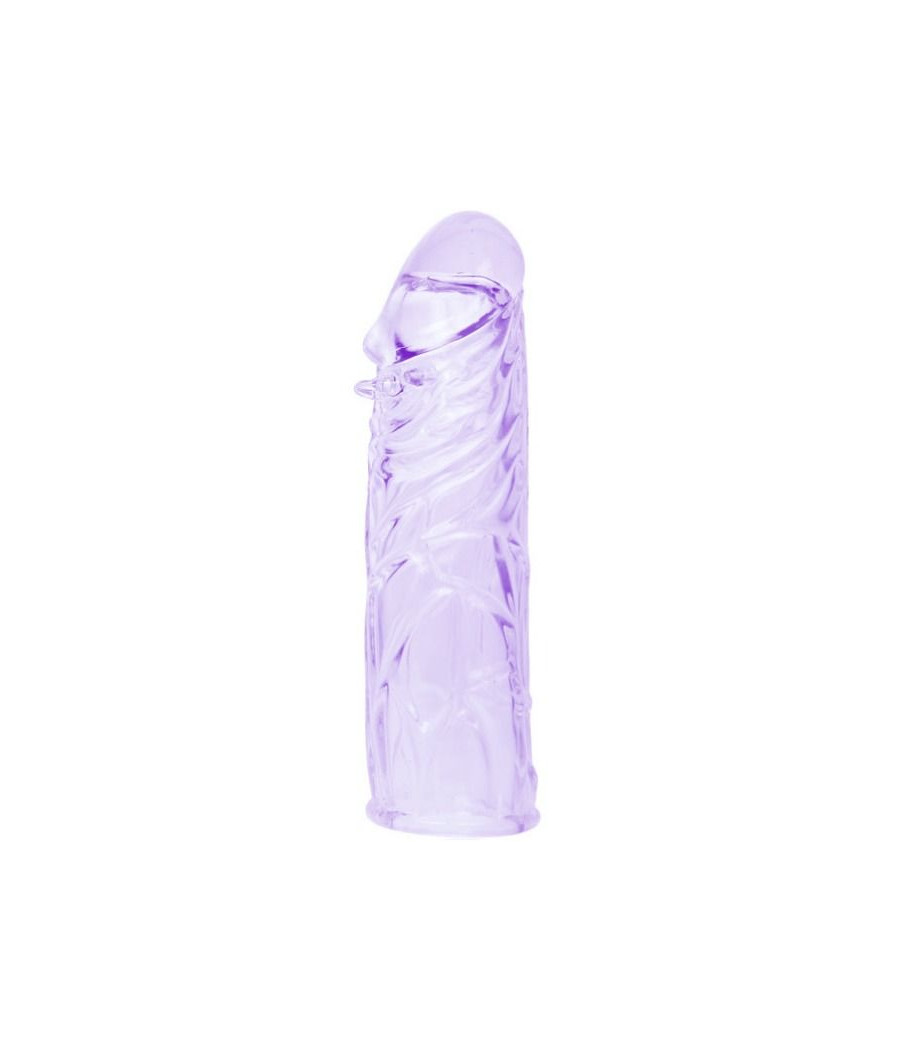 BAILE - HOUSSE LILAS POUR LE PÉNIS EN SILICONE ADAPTABLE 13 CM
