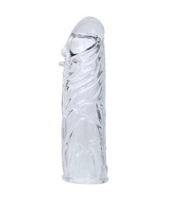 BAILE - CAPA PARA PÉNIS SILICONE TRANSPARENTE 13 CM