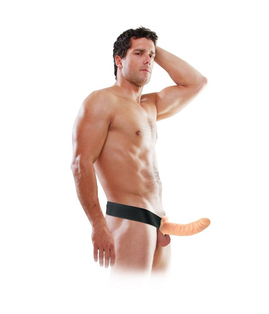 FETISH FANTASY SERIES - 19 CM HOHL STRAP-ON NATUR