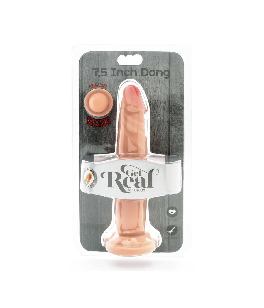GET REAL - DUAL DENSITY DONG 19 CM SKIN