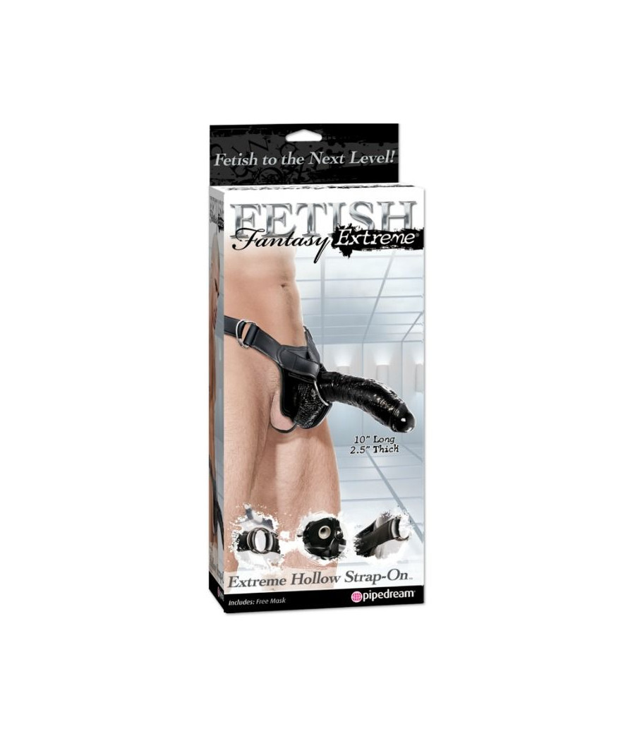 FETISH FANTASY EXTREME - HOLLOW STRAP-ON NOIR