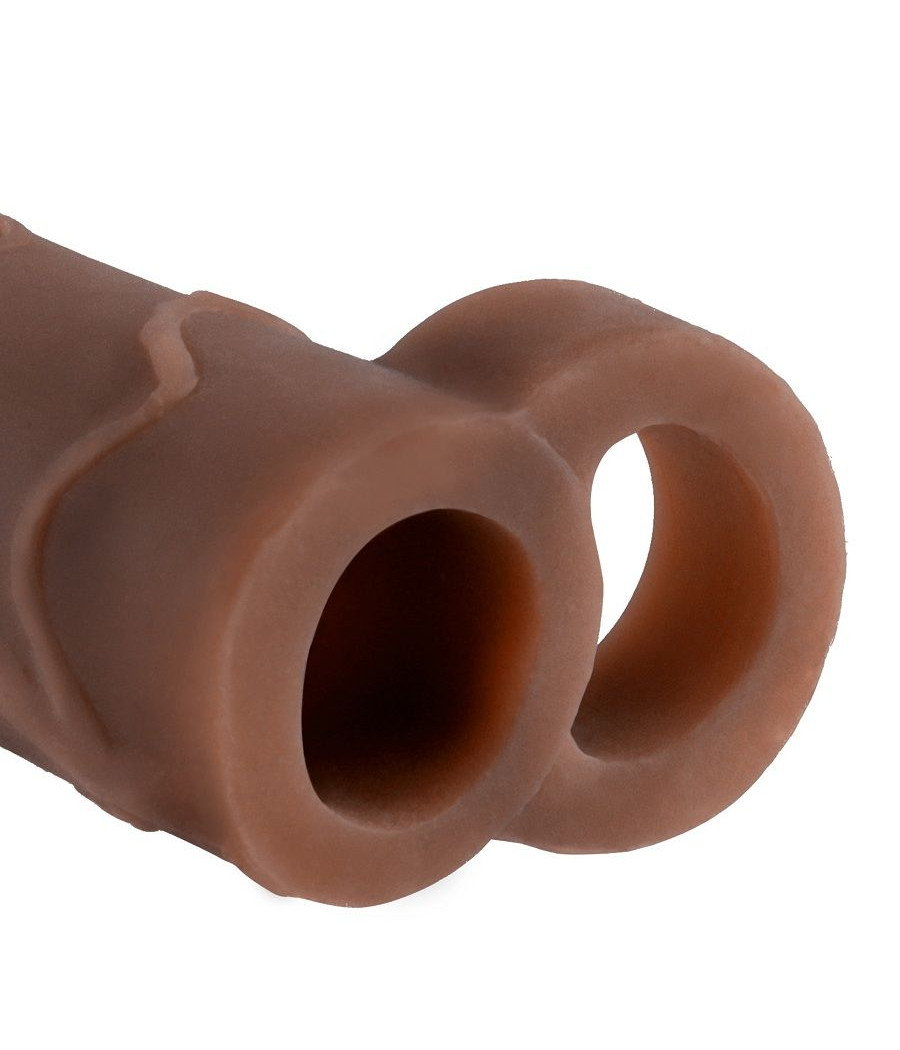 FANTASY X- TENSIONS - PERFECT 2 EXTENSIÓN PENE CON CORREA MARRÓN