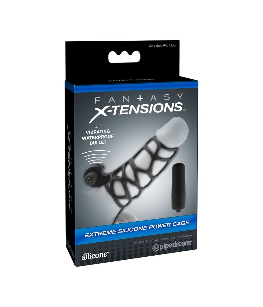 FANTASY X- TENSIONS - CAGE DE PUISSANCE EN SILICONE EXTRÊME