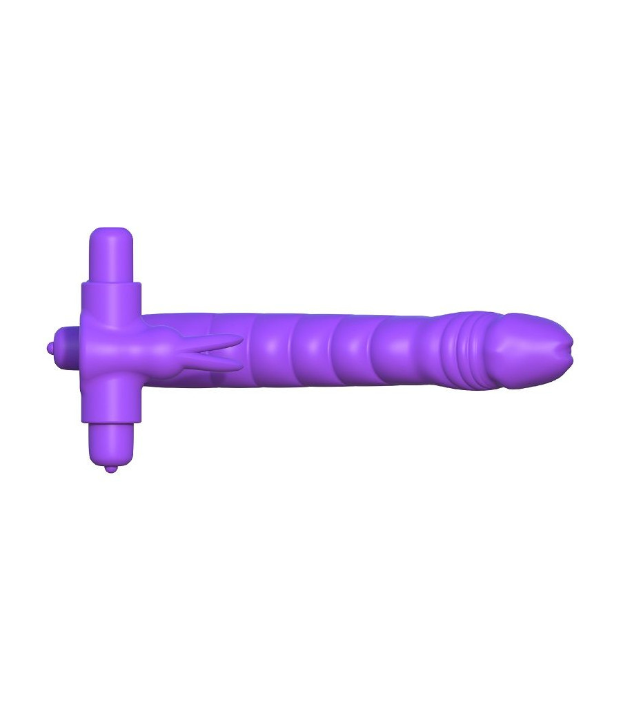 FANTASY C-RINGZ - SILICONE DOPPIO VIBRATORE CONIGLIO