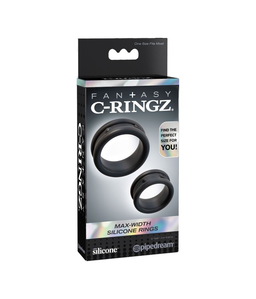 FANTASY C-RINGZ - ANÉIS DE SILICONE MAX / WIDHT