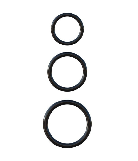 FANTASY C-RINGZ - SET 3 ANELLI STAMINA IN SILICONE