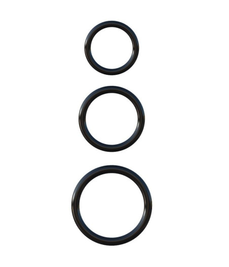 FANTASY C-RINGZ - SILICONE 3 RING STAMINA SET