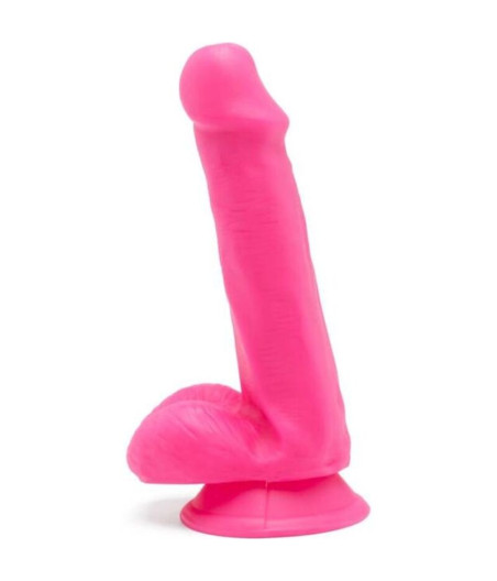 GET REAL - GODE HAPPY DICKS 12 CM BALLES ROSE