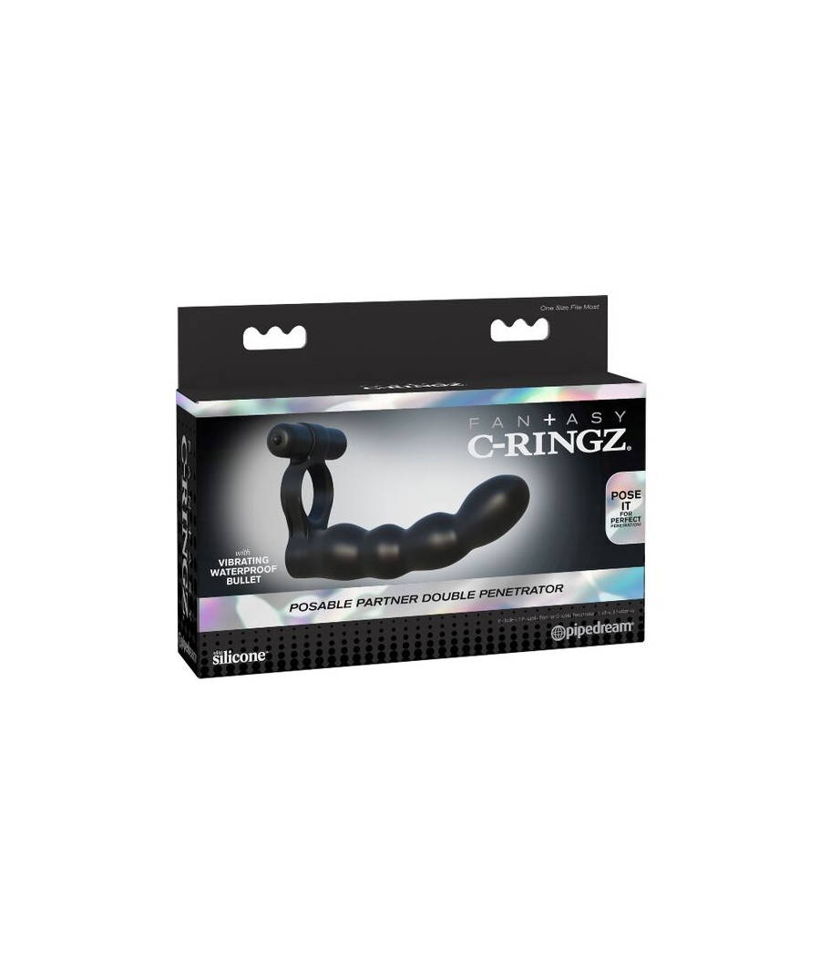 FANTASY C-RINGZ - DOPPIO PENETRATORE POSABILE