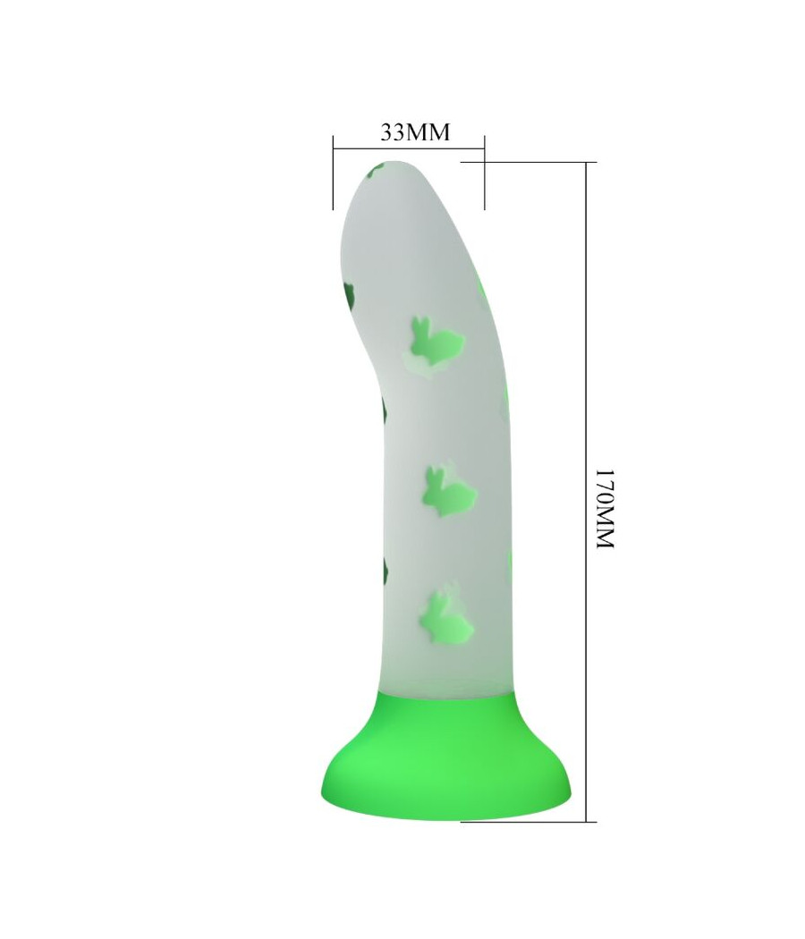 PRETTY LOVE - GODE MAGIQUE NIGHTFALL SANS VIBRATION VERT LUMINEUX