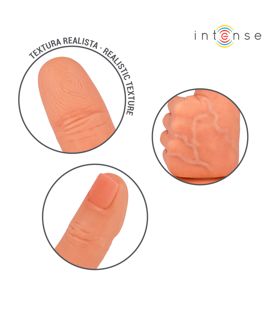 INTENSE - BENDER ESTIMULADOR DE PONTO G MÃO FLEXÍVEL 11,3 CM
