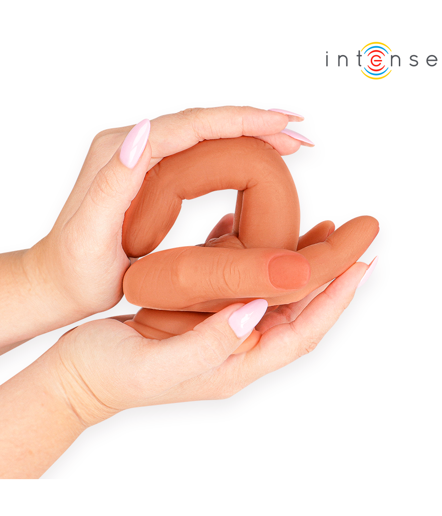 INTENSE - LEELA STIMOLATORE PUNTO G FLESSIBILE MANO 12,6 CM