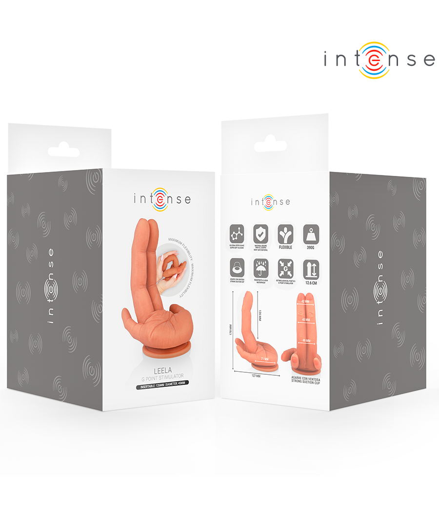 INTENSE - LEELA G-SPOT STIMULATOR FLEXIBLE HAND 12.6 CM