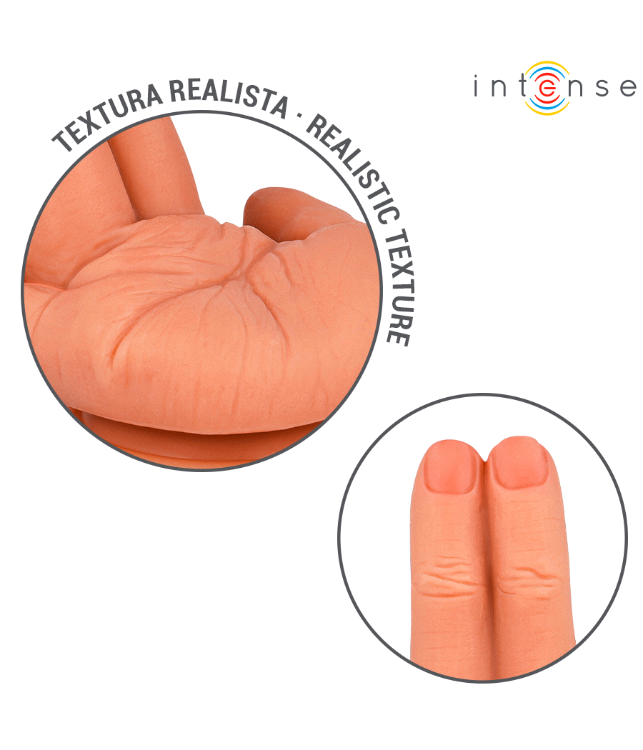 INTENSE - ESTIMULADOR DE PONTO G LEELA MÃO FLEXÍVEL 12,6 CM