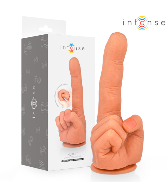 INTENSE - HUBERT G-SPOT STIMULATOR FLEXIBLE HAND 14.2 CM