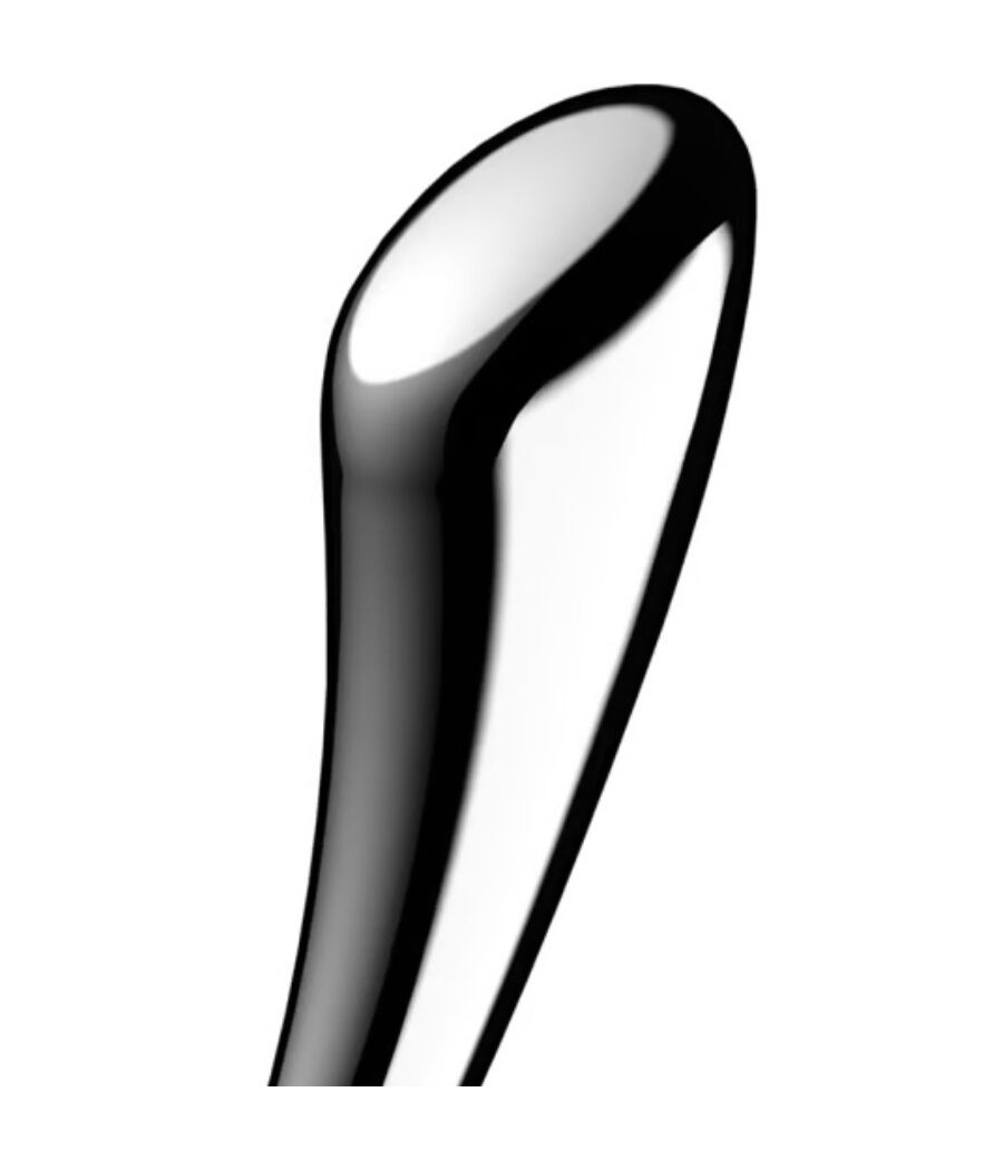 SATISFYER - COSMIC CREST 1 DILDO ACERO INOXIDABLE DOBLE USO