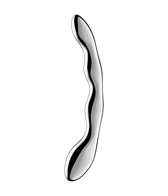 SATISFYER - COSMIC CREST 2 DOPPELDILDO AUS EDELSTAHL