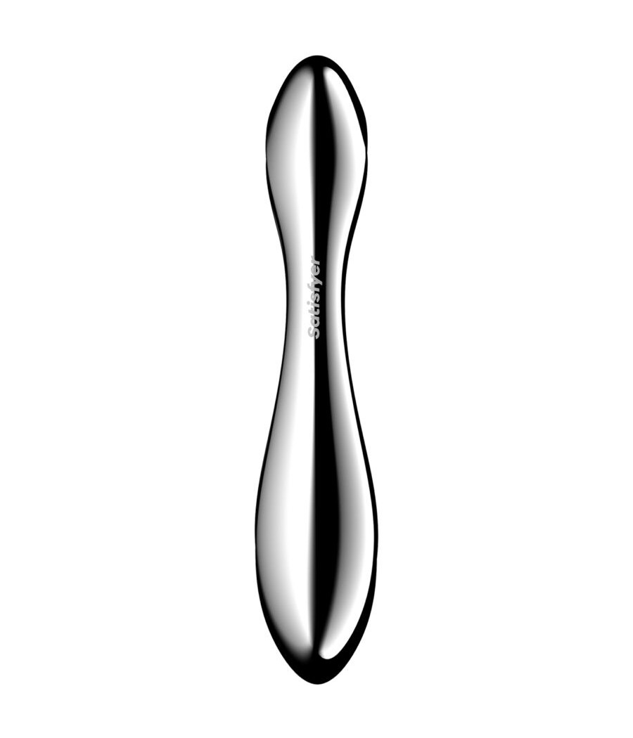 SATISFYER - PURE GRAVITY 2 DOPPELENDELLER DILDO AUS EDELSTAHL