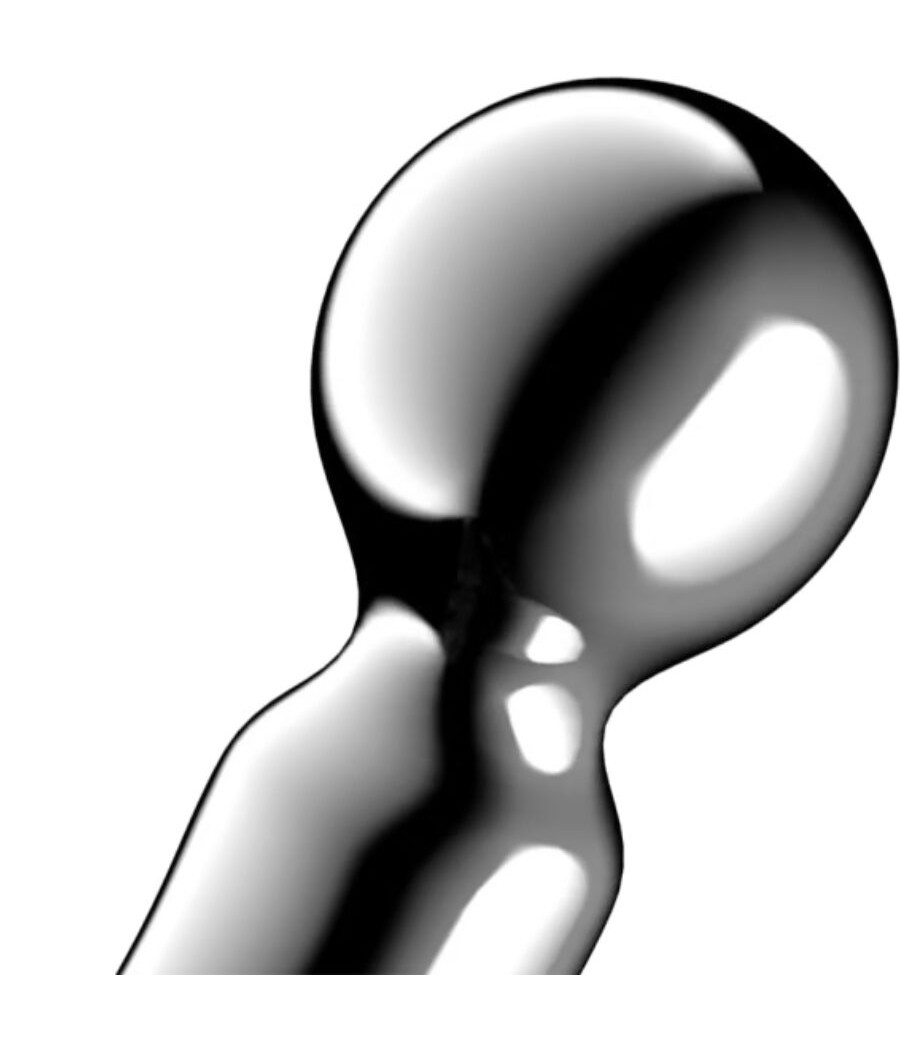 SATISFYER - STAR FORCE 2 DOPPELDILDO AUS EDELSTAHL