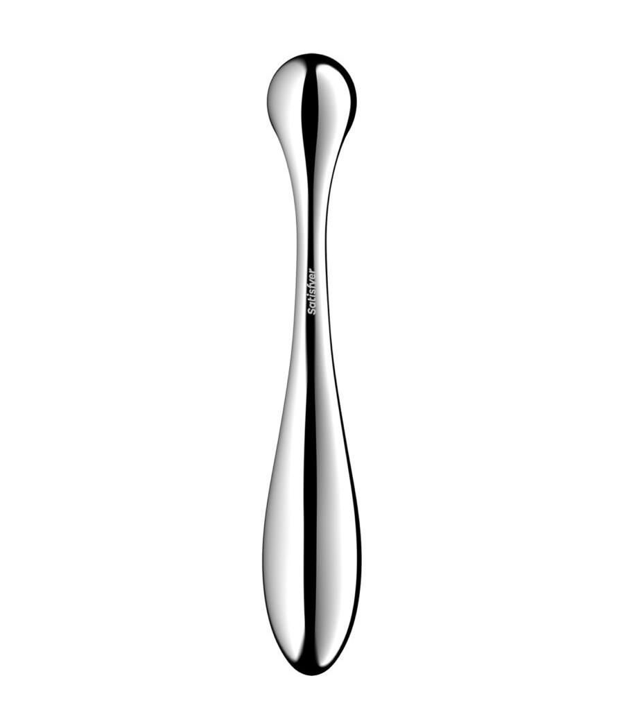 SATISFYER - DILDO A DOPPIA ESTREMITÀ IN ACCIAIO INOX STAR FORCE 4