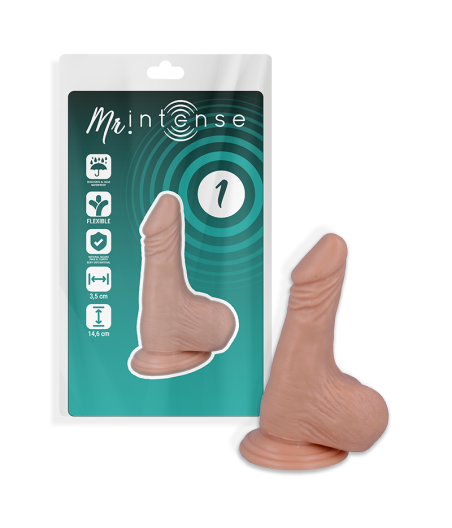 MR INTENSE - 1 REALISTIC PENIS 14.6 CM -O- 3.5 CM