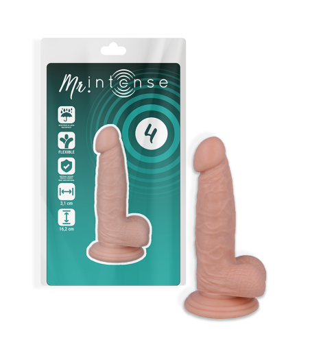 MR INTENSE - 4 PENE REALÍSTICO 16.2 CM -O- 3.1 CM