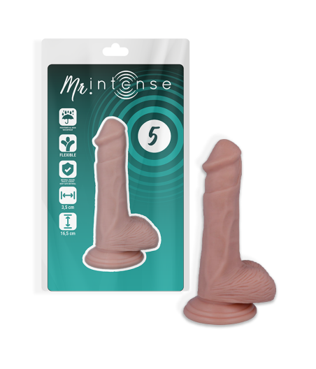 MR INTENSE - 5 PENE REALISTICO 16.5 CM -O- 3.5 CM