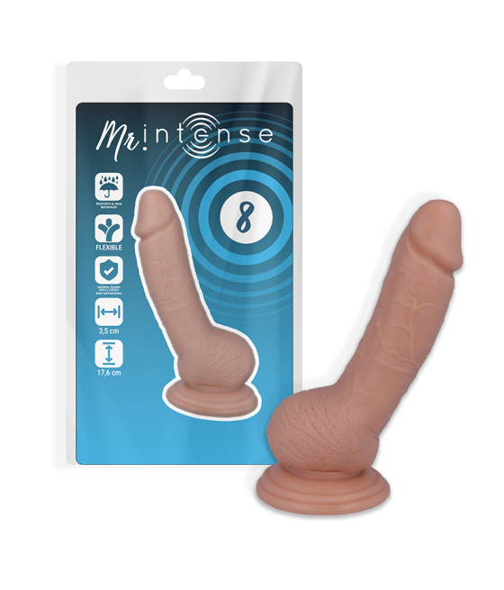 MR INTENSE - 8 REALISTIC COCK 17.6 CM -O- 3.5 CM