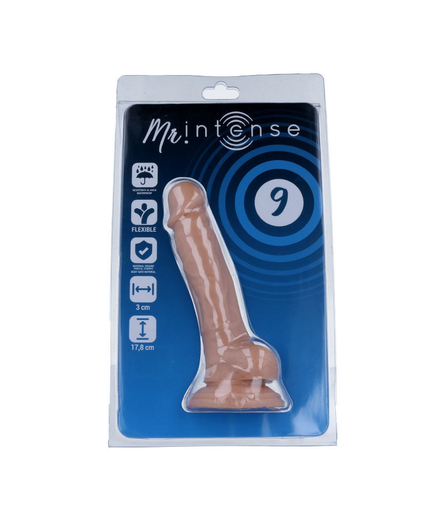 MR INTENSE - 9 PÉNIS RÉALISTE 17.8 CM -O- 3 CM