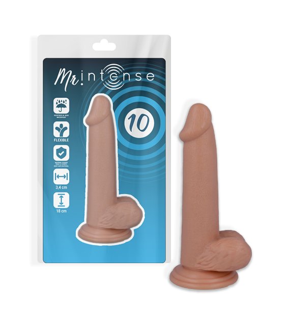 MR INTENSE - 10 PÉNIS RÉALISTE 18 CM -O- 3.4 CM