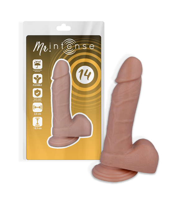 MR INTENSE - 14 REALISTIC COCK 18.5 CM -O- 3.8 CM