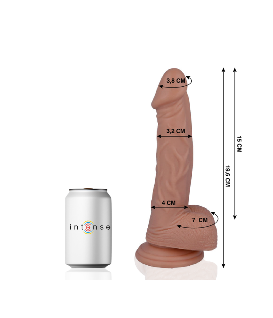MR INTENSE - 16 REALISTIC COCK 19.6 CM -O- 3.2 CM