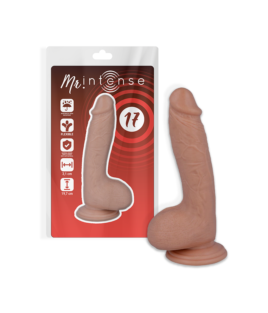MR INTENSE - 17 REALISTIC COCK 19.7 CM -O- 4.1 CM