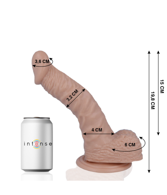 MR INTENSE - 18 PENE REALISTICO 19.8 CM -O- 3.2 CM