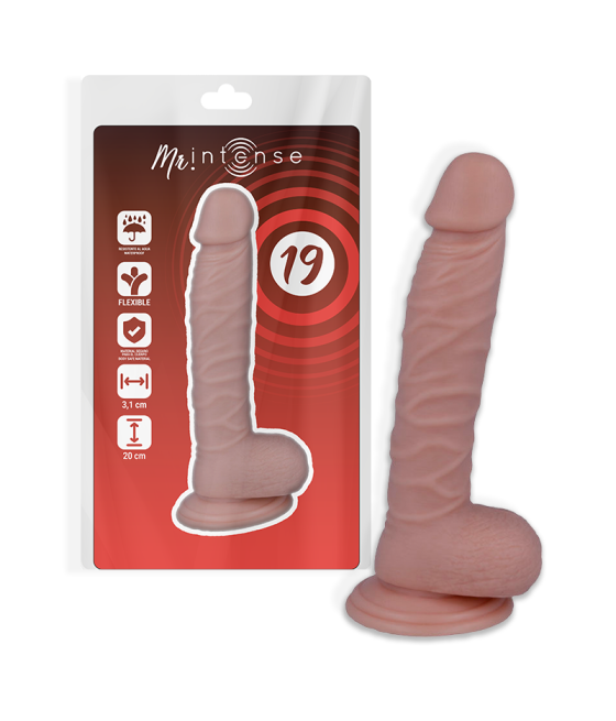 MR INTENSE - 19 PÉNIS RÉALISTE 20 CM -O- 3.1 CM
