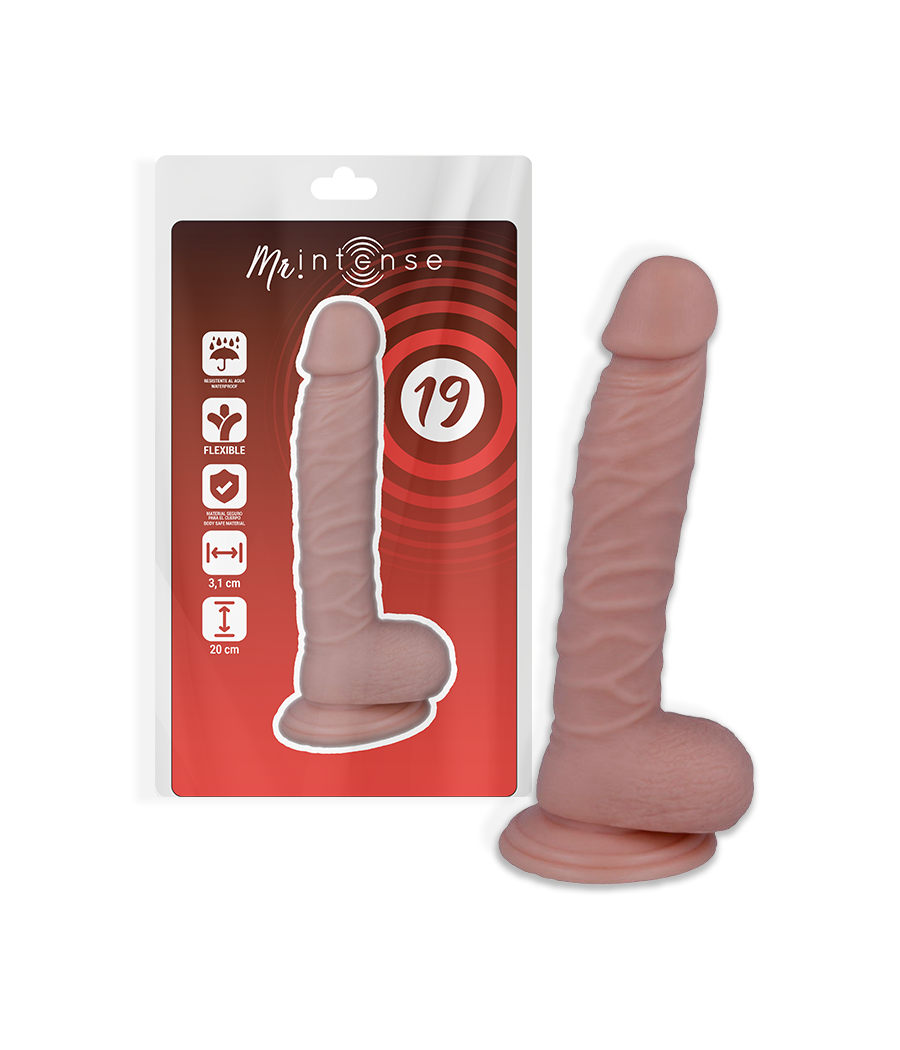 MR INTENSE - 19 REALISTIC COCK 20 CM -O- 3.1 CM