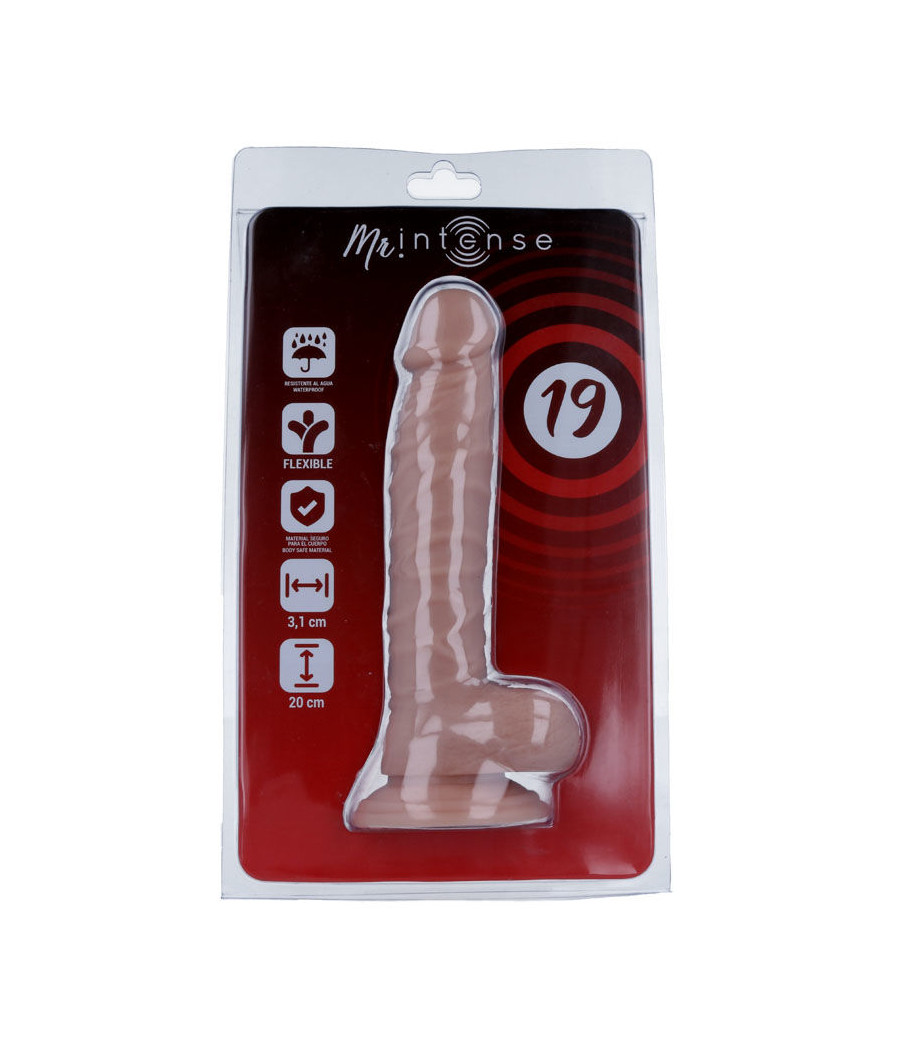 MR INTENSE - 19 PENE REALÍSTICO 20 CM -O- 3.1 CM