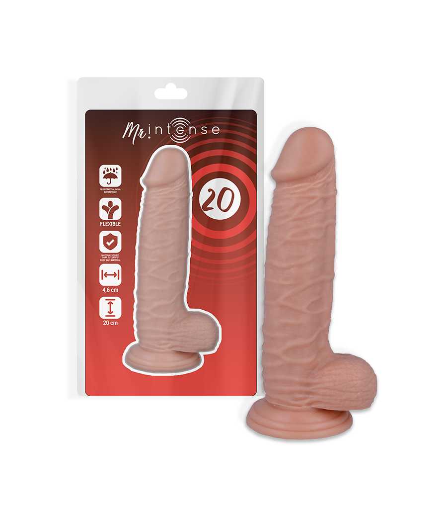 MR INTENSE - 20 PÉNIS RÉALISTE 20 CM -O- 4.6 CM
