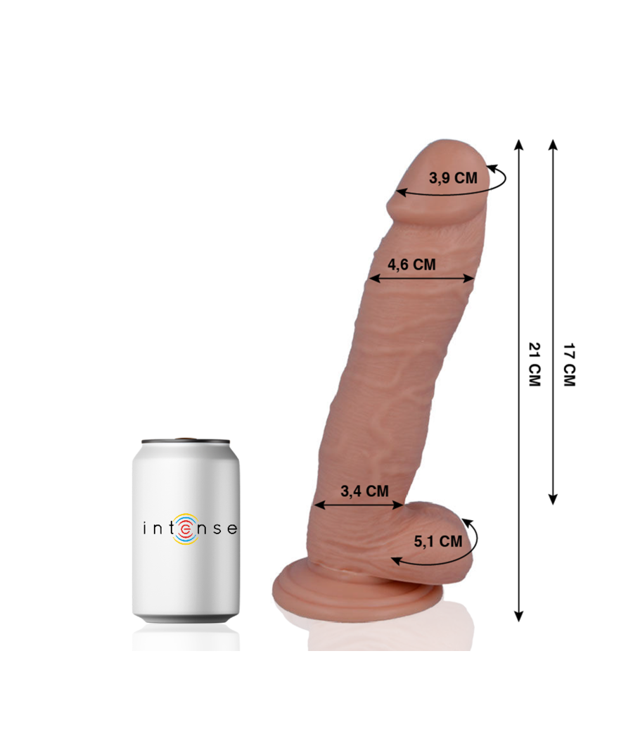 MR INTENSE - 24 REALISTIC PENIS 21 CM -O- 4.6 CM
