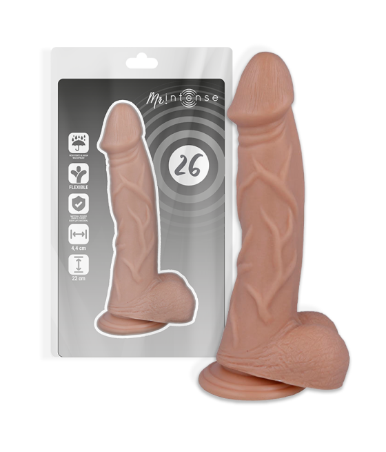 MR INTENSE - 26 REALISTIC COCK 22 CM -O- 4.4 CM