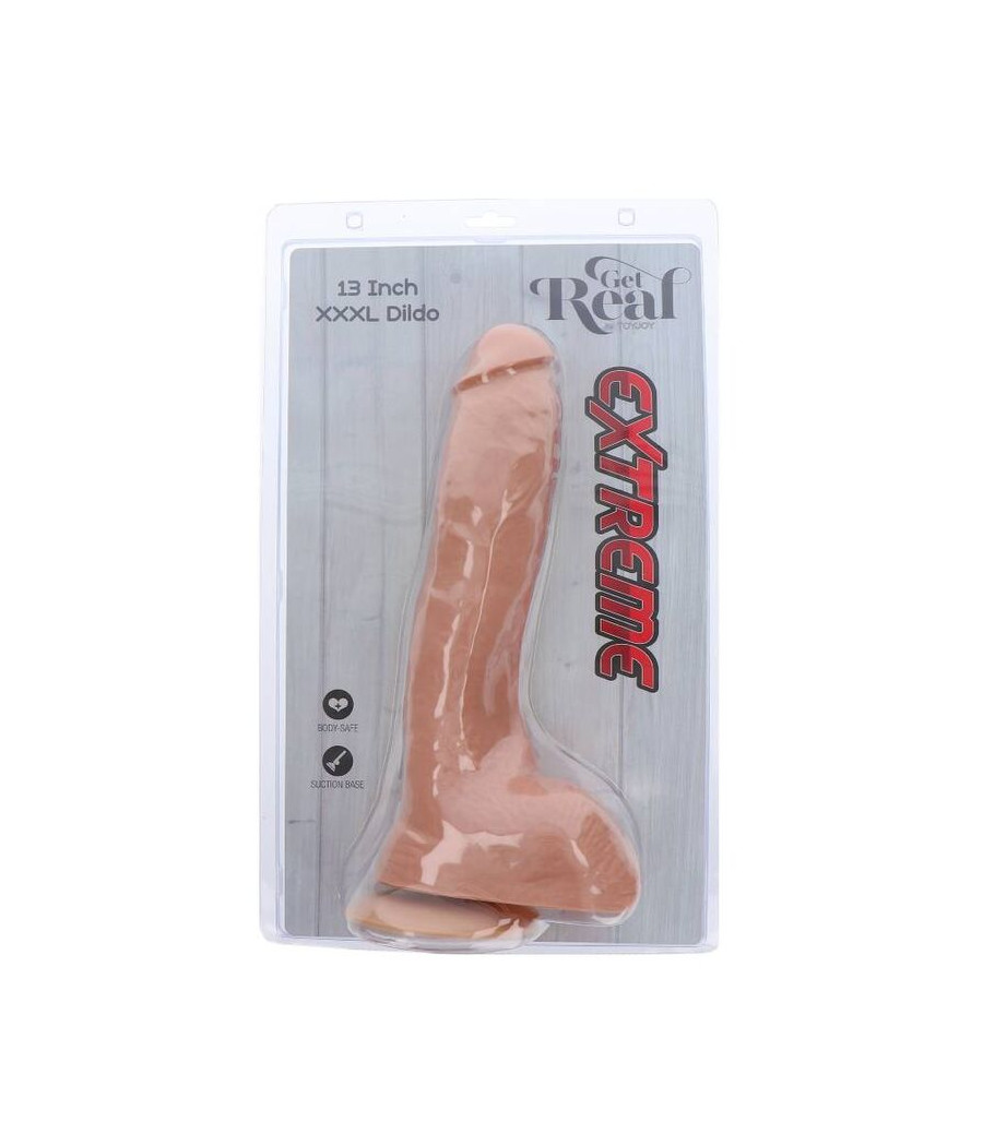 GET REAL - EXTREME XXXL DILDO 34 CM SKIN