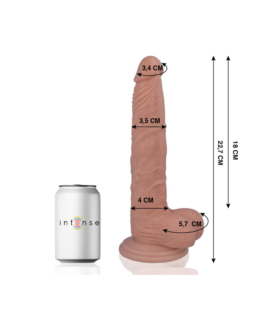 MR INTENSE - 29 PENE REALISTICO 22.7 CM -O- 3.5 CM